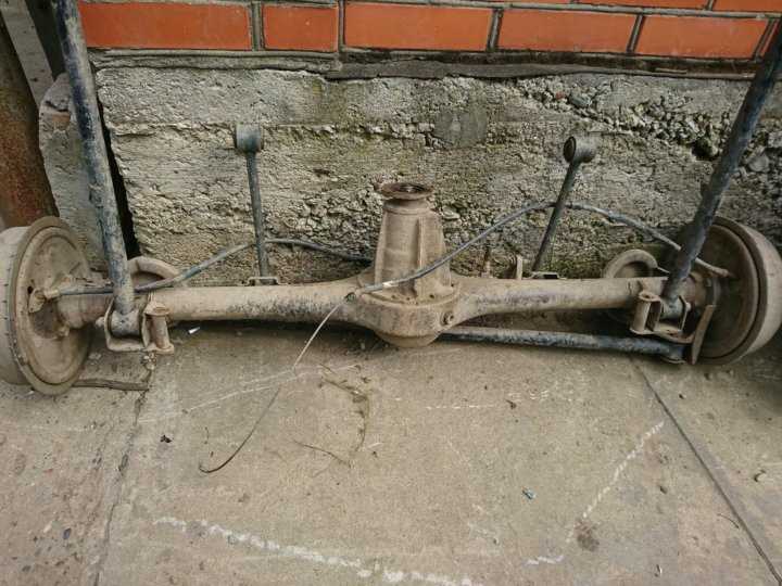 Обслуживание после выравнивания заднего моста